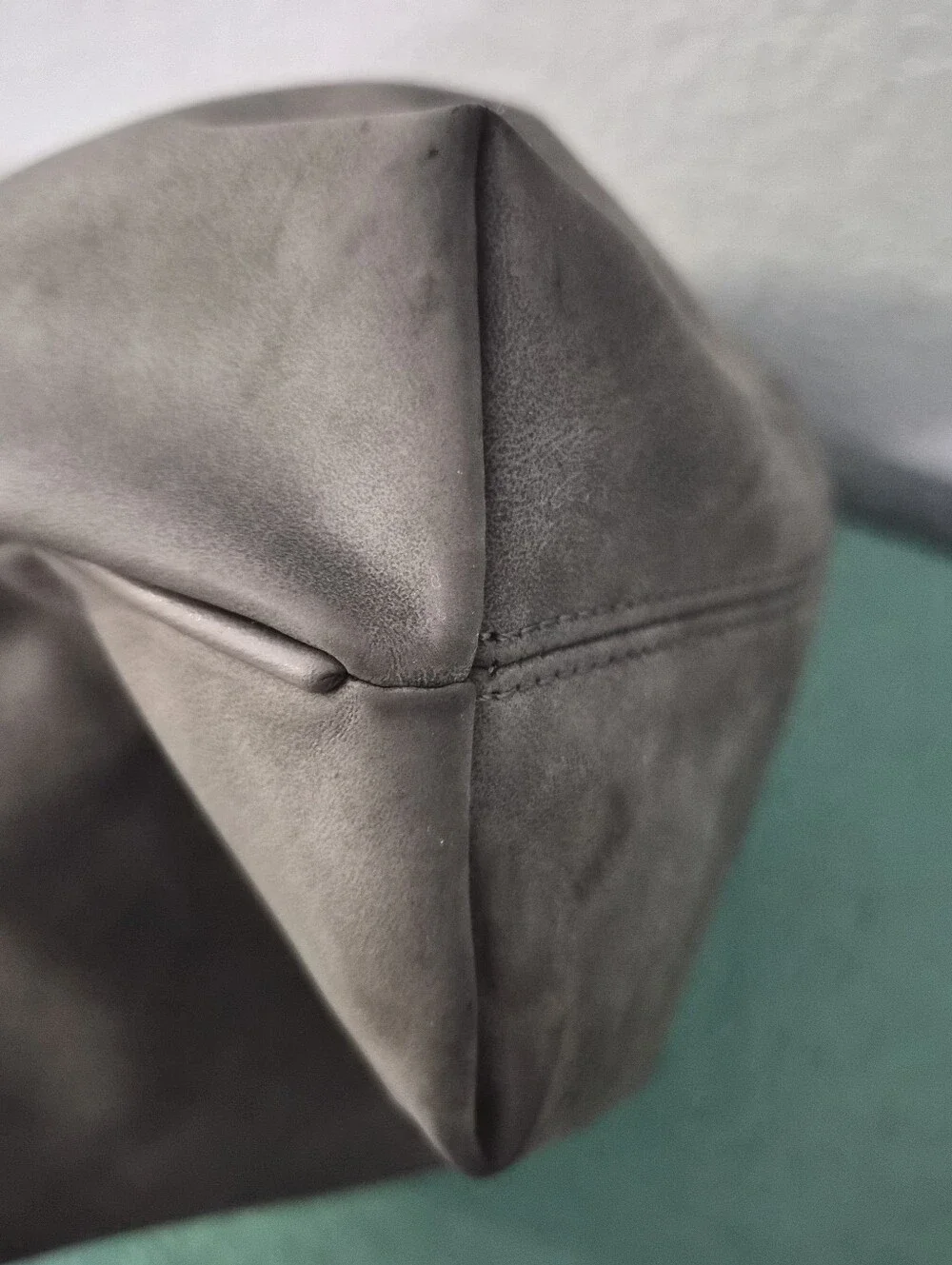 ​8 Other Reasons Betsey Slouch Tote Gray Minimalist Boho Vegan